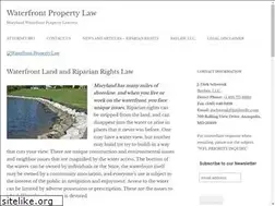 Sites similar to waterfrontlaw.com