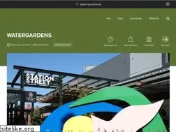 Sites similar to watergardens.com.au