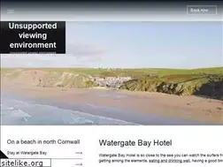 Sites similar to watergatebay.co.uk