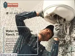 Sites similar to waterheatercincoranchtx.com