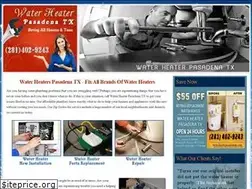 Sites similar to waterheaterpasadenatx.com