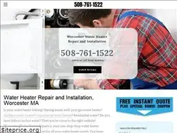 Sites similar to waterheaterrepairworcester.com