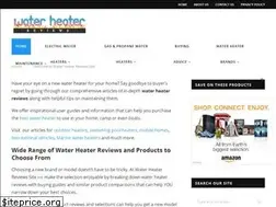 Sites similar to waterheaterreviewssite.com