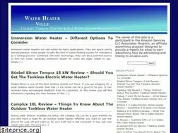 Sites similar to waterheaterville.com