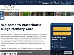 Sites similar to waterhouseridge.com
