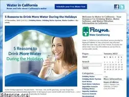 Sites similar to waterincalifornia.com