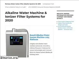 Sites similar to waterionizermachinereviews.com