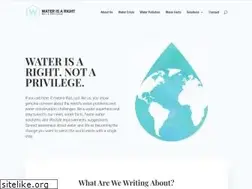 Sites similar to waterisaright.com
