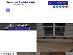 Sites similar to waterleakspecialist.com