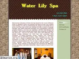Sites similar to waterlilyspa.us