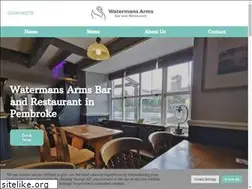 Sites similar to watermansarmspembroke.co.uk