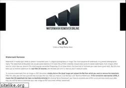 Sites similar to watermarkremoveronline.com