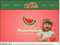 Sites similar to watermelonfest.com