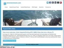 Sites similar to waternewswire.com