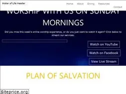 Sites similar to wateroflife.org
