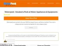Sites similar to waterpeek.com
