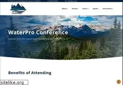 Sites similar to waterproconference.org