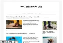 Sites similar to waterprooflab.com