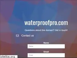 Sites similar to waterproofpro.com