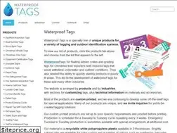 Sites similar to waterprooftags.com