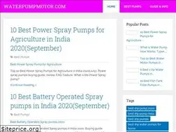 Sites similar to waterpumpmotor.com