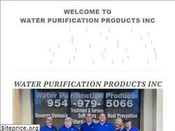 Sites similar to waterpurificationproducts.com