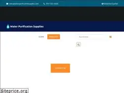 Sites similar to waterpurificationsupplies.com