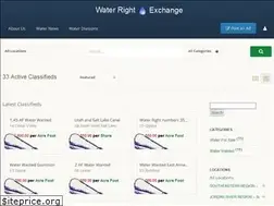 Sites similar to waterrightexchange.com