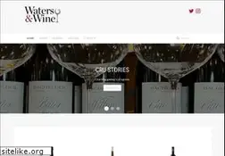 Sites similar to watersandwine.com