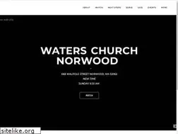 Sites similar to waterschurchnorwood.org
