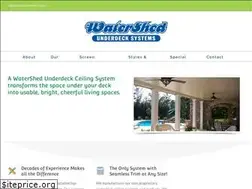 Sites similar to watershedunderdeck.com
