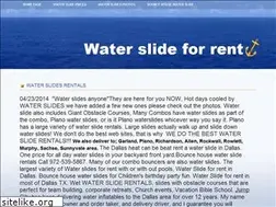 Sites similar to waterslideforrent.com