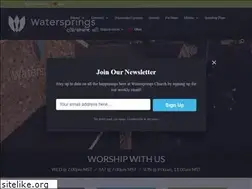 Sites similar to watersprings.net