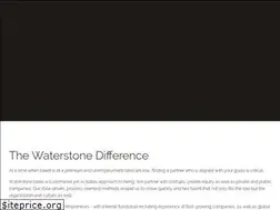 Sites similar to waterstone-llc.com