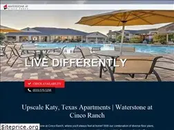 Sites similar to waterstoneatcincoranch.com