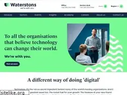 Sites similar to waterstons.com