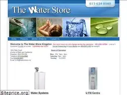 Sites similar to waterstores.ca