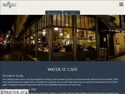 Sites similar to waterstreetcafe.ca