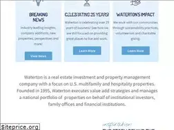 Sites similar to waterton.com