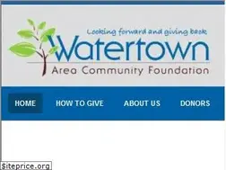 Sites similar to watertowncommunityfoundation.org