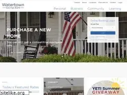 Sites similar to watertownsavings.com