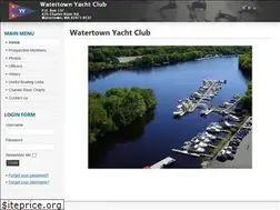 Sites similar to watertownyachtclub.org