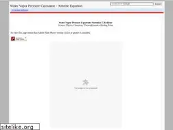 Sites similar to watervaporpressure.com