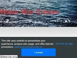 Sites similar to waterwarcrimes.com