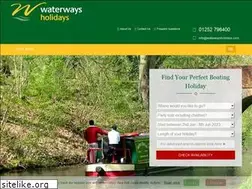 Sites similar to waterwaysholidays.com