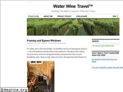 Sites similar to waterwinetravel.com