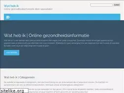 Sites similar to wathebik.nl