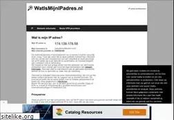 Sites similar to watismijnipadres.nl