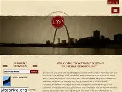 Sites similar to watkinsfuneralhome.com