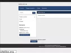 Sites similar to watra.com.ua